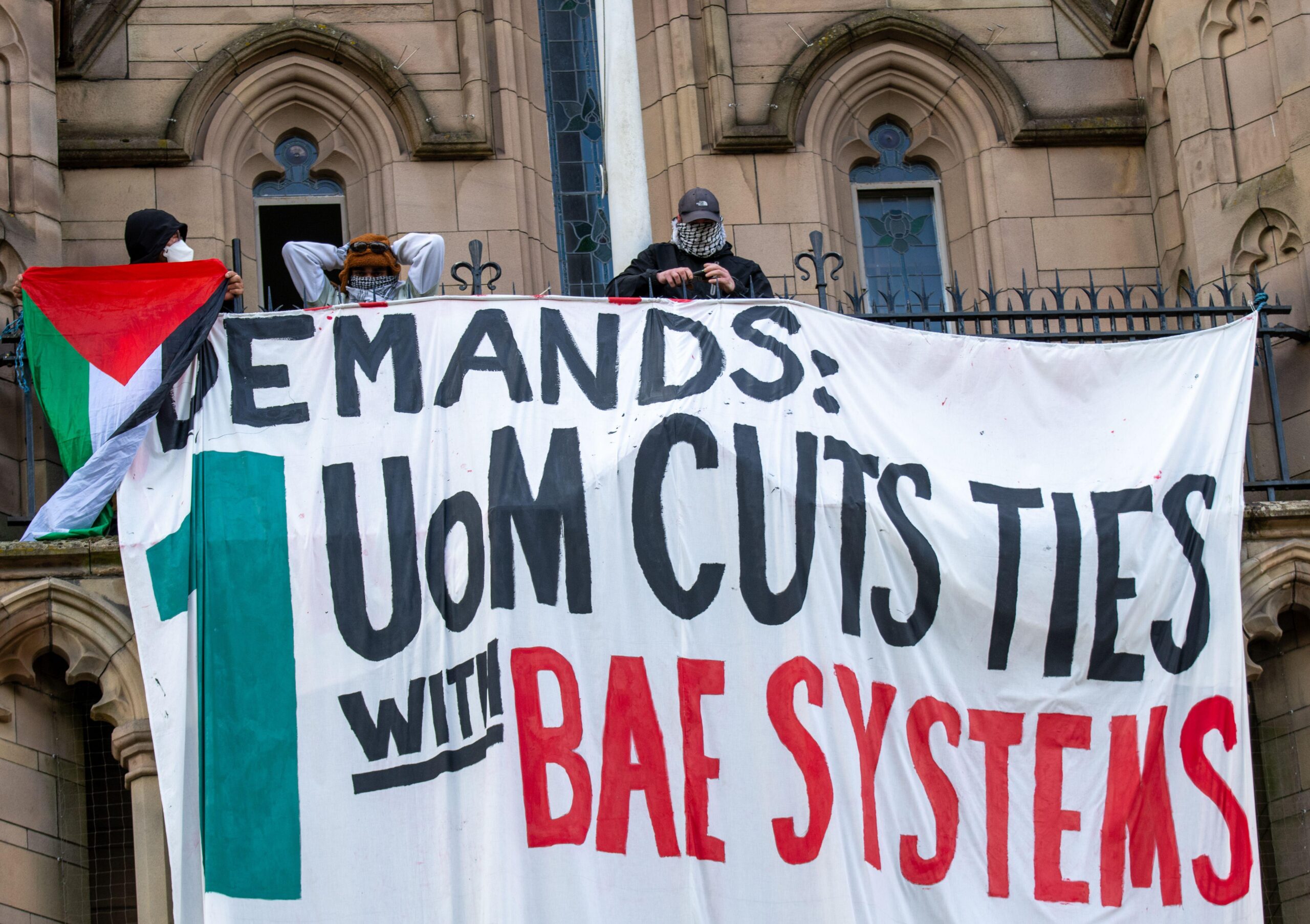 Revealed: UK universities discussed protest crackdown with BAE Systems